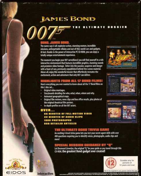 The Ultimate James Bond An Interactive Dossier Computer PC in James Bond 007 Museum